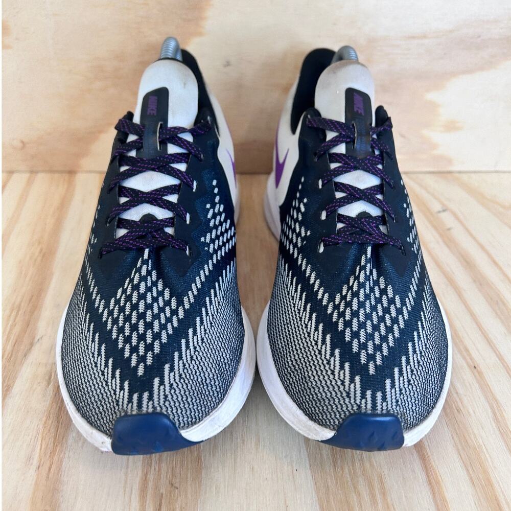 Nike -Air Zoom Winflo 6 -Running Shoes - Black/Gray - Women's - 9.5 - AQ8228-006 - Picture 2 of 9